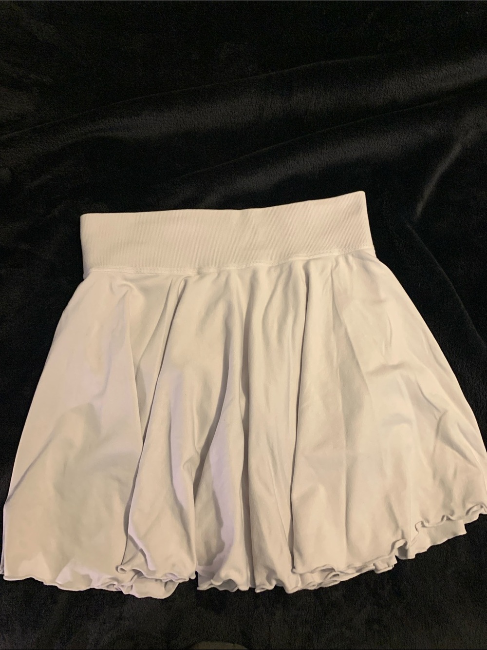 Women's Pleated Waistband Skort